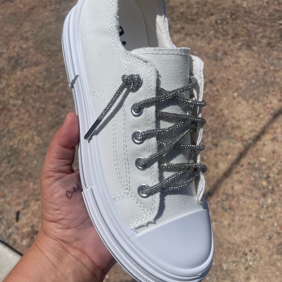 Very G White sneaker silver laces - Picture 7 of 7